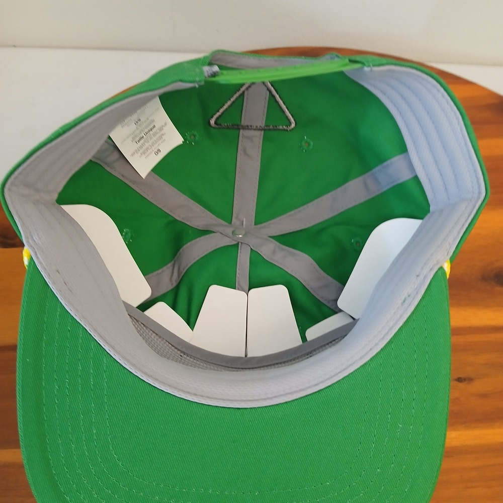 Oregon Ducks Hat Cap Columbia PFG Back Tack Snapback Hat Rope Green - Picture 6 of 7